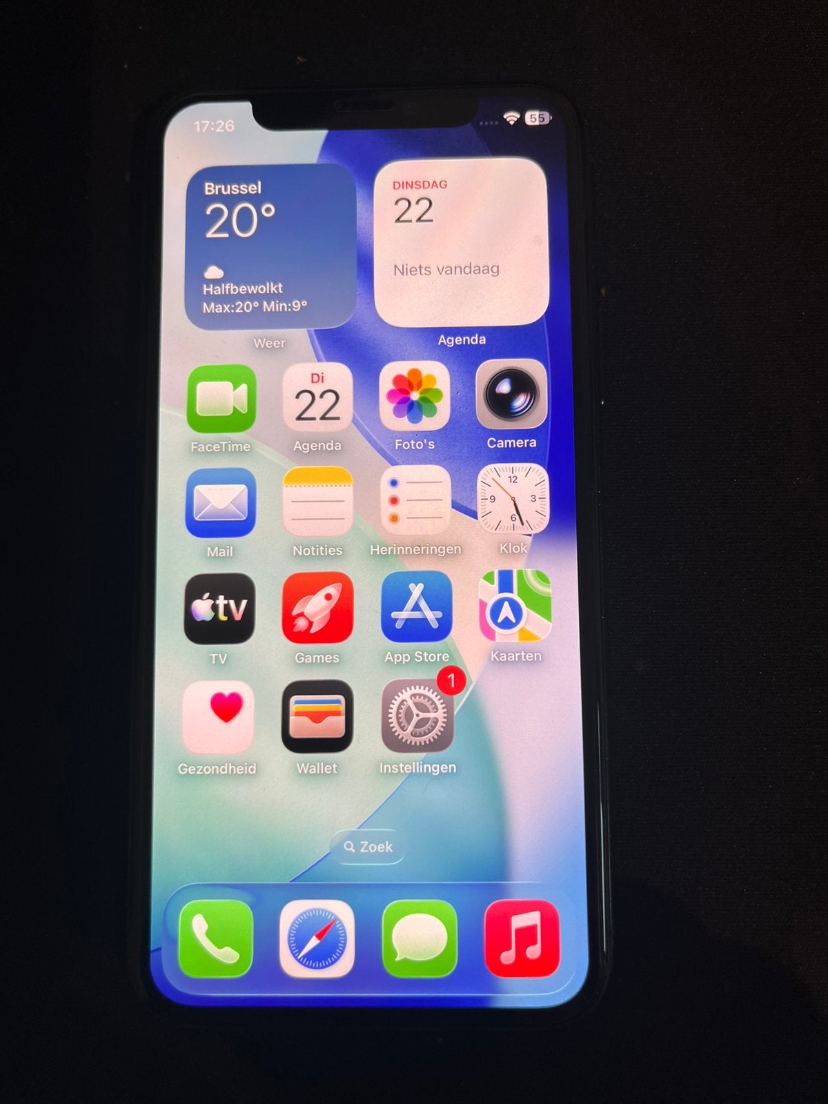 iPhone 11 Pro - grijs - 256GB - goede batterij, Telecommunicatie, 256 GB, 99 %, Gebruikt, Ophalen of Verzenden
