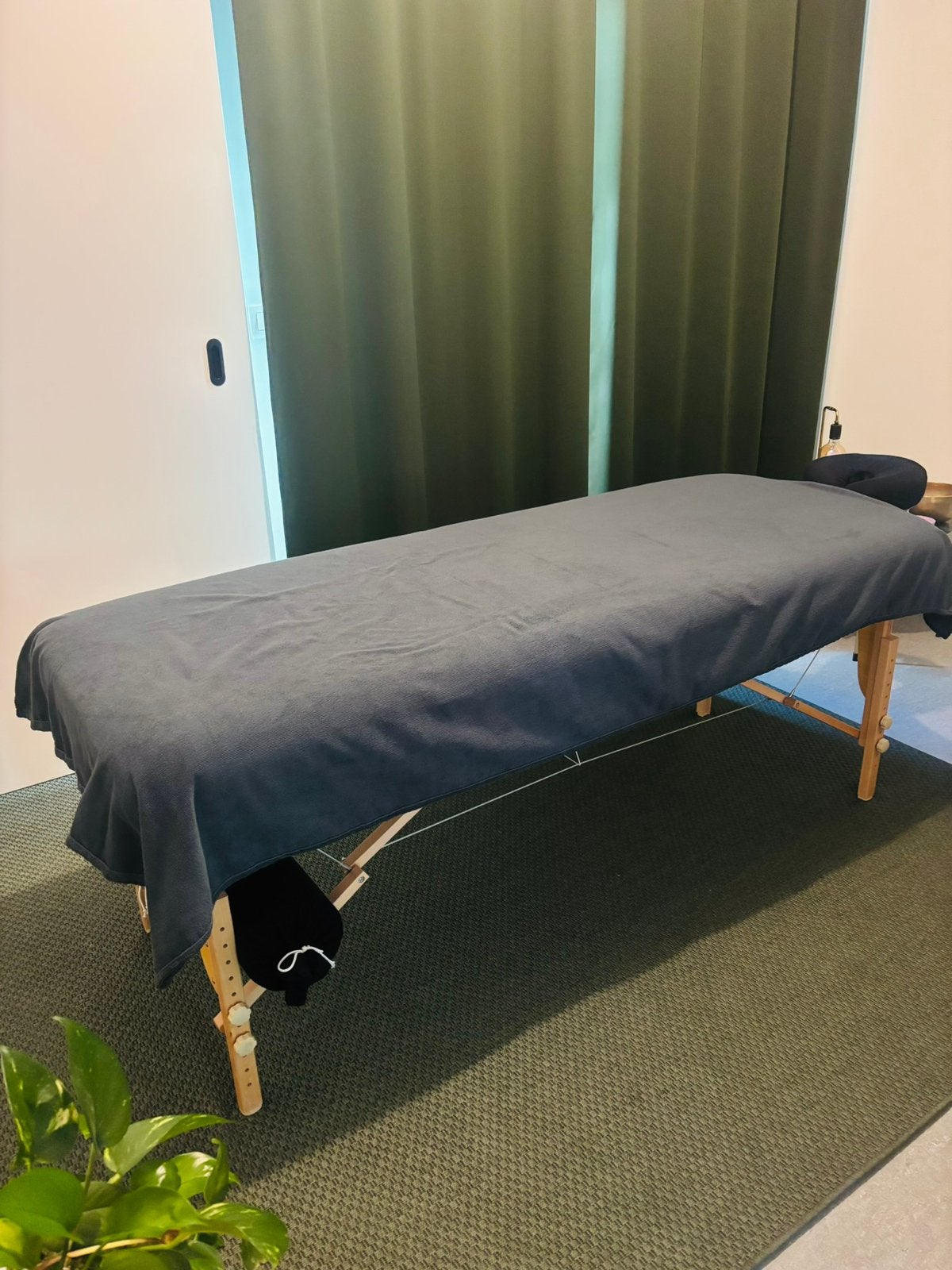 Opklapbare massage tafel + toebehoren, Ophalen, Zo goed als nieuw, Massagetafel