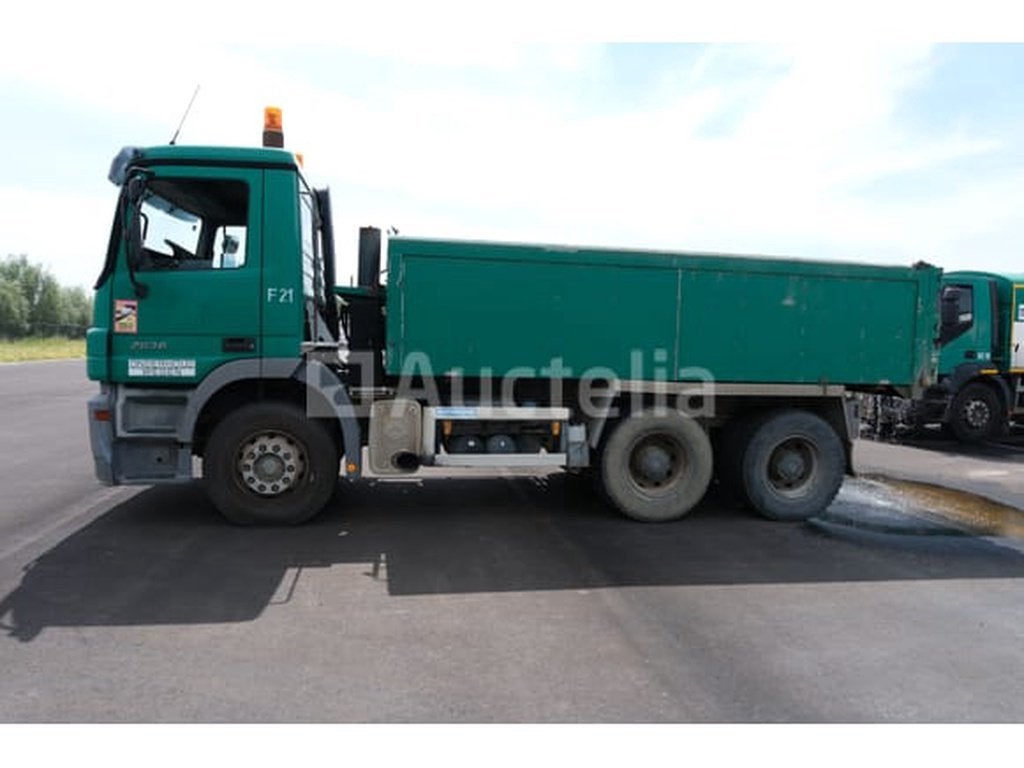 Camion benne Mercedes-Benz Actros 2636 (2006-738.498 km)( VI, Autos, Achat, Entreprise, Autres carburants, Mercedes-Benz