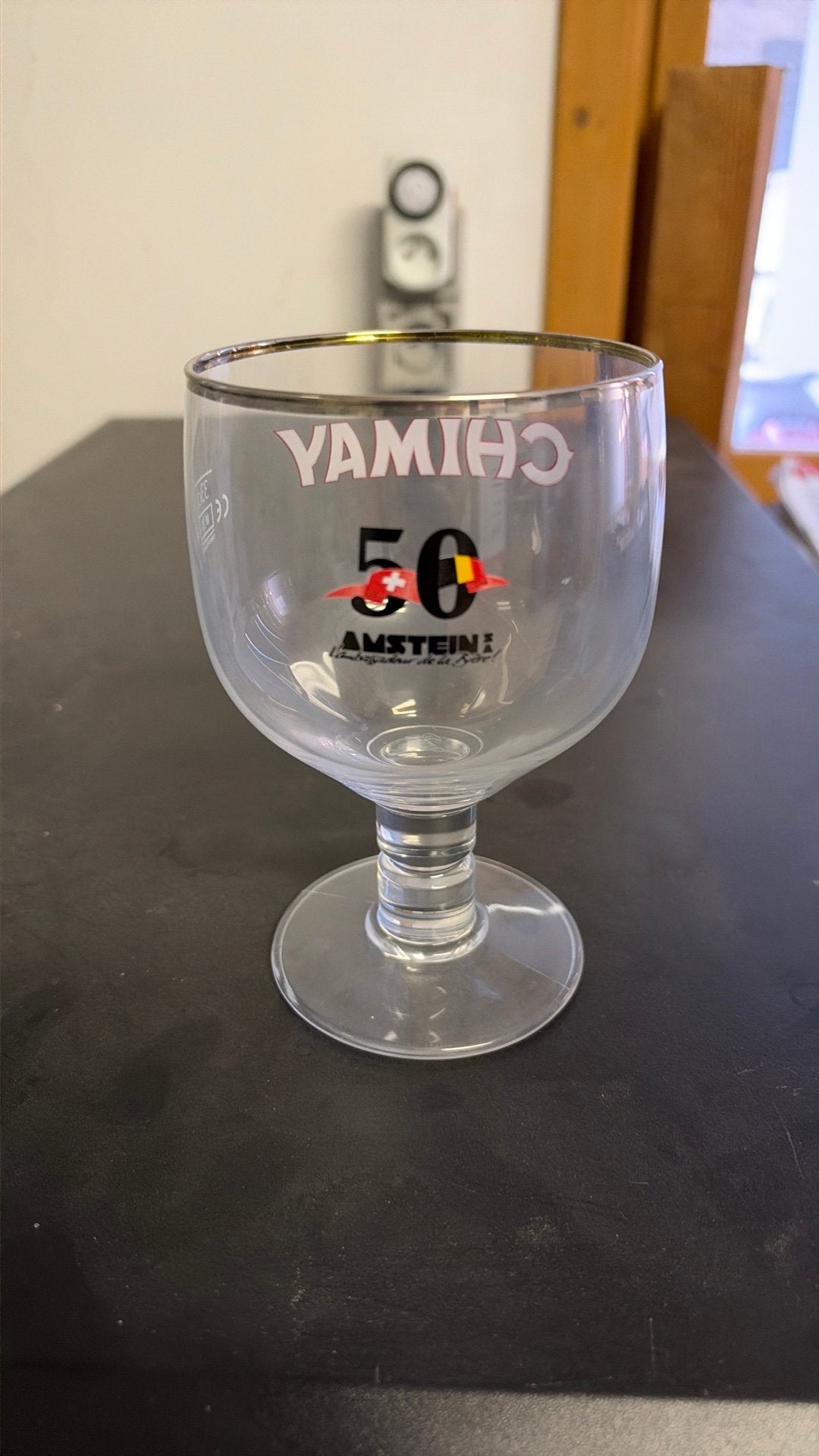 Verre chimay, Collections, Enlèvement ou Envoi, Comme neuf