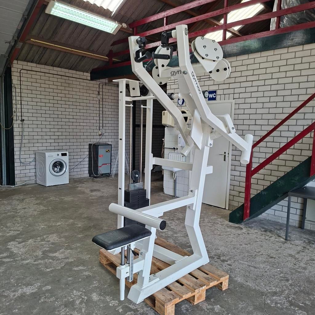Gym80 Diverging Lat Pulldown  150kg, Enlèvement, Comme neuf, Bras