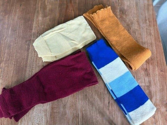 4 jambières, Autres couleurs, Autres types, Comme neuf, Vintage Dressing