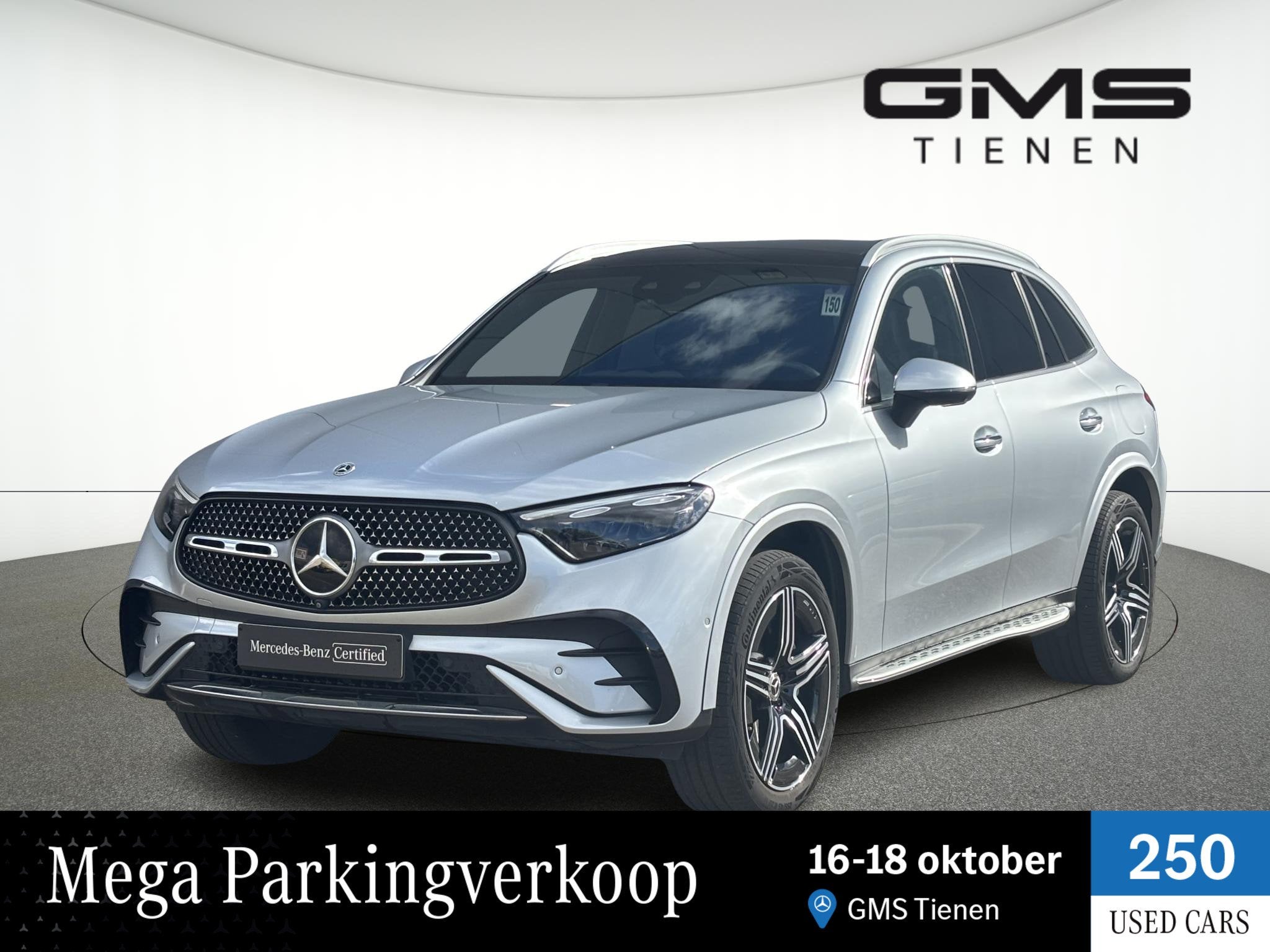 Mercedes-Benz GLC GLC 300 de 4MATIC AMG Line, Auto's, Automaat, 197 pk, Gebruikt, Zwart