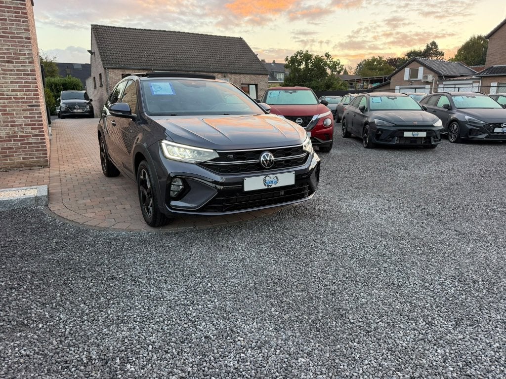 Volkswagen Taigo 1.0 TSI 115PK R-Line PANO *12181KM* 1EIG, Autos, Argent ou Gris, Achat, Euro 6, Entreprise