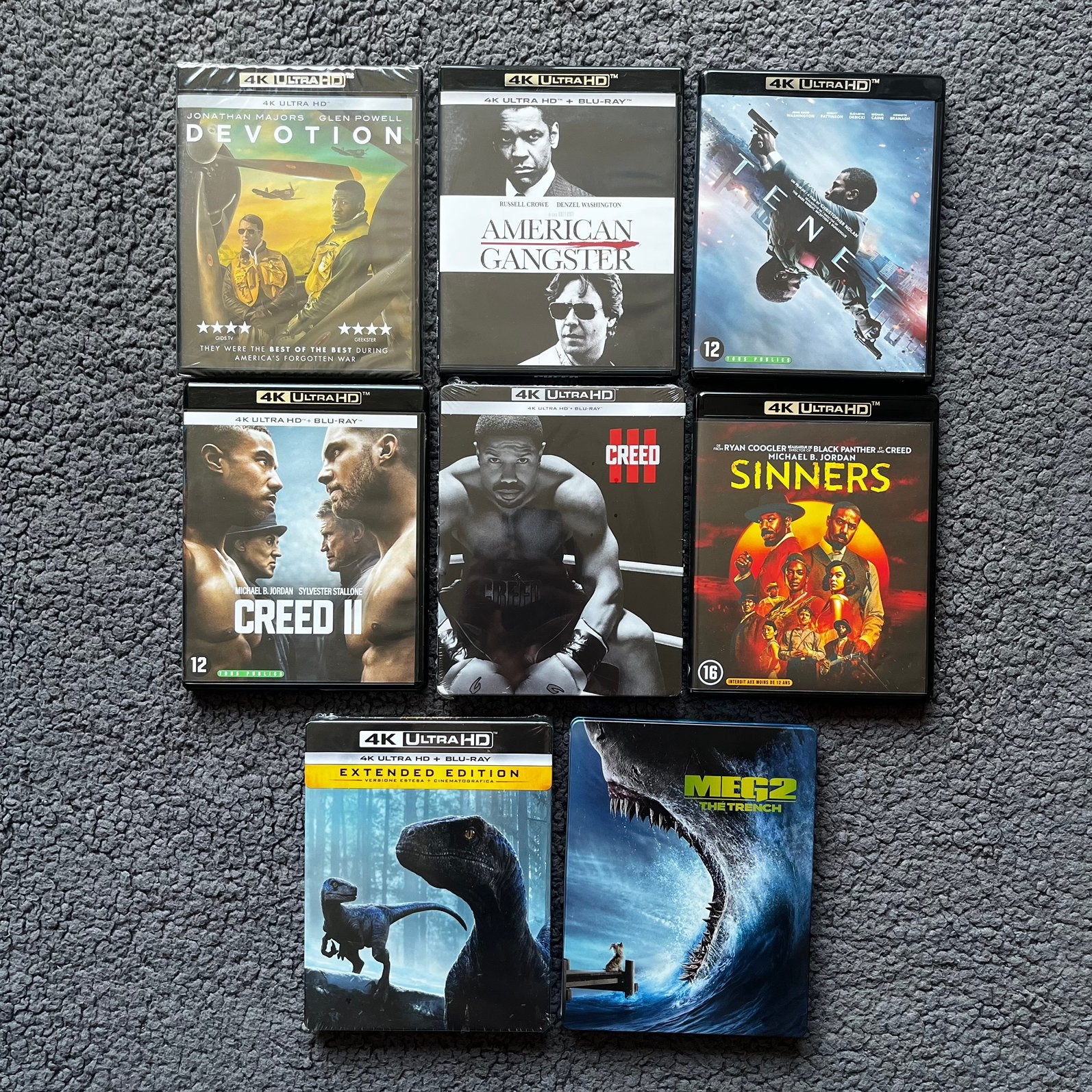 4K UHD Blu-ray Bundel | Steelbooks | Collector’s Editions, Enlèvement ou Envoi, Comme neuf, Blu-ray, Action