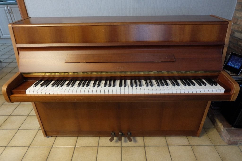 Piano Geyer Weimar, Ophalen, Gebruikt, Bruin, Piano