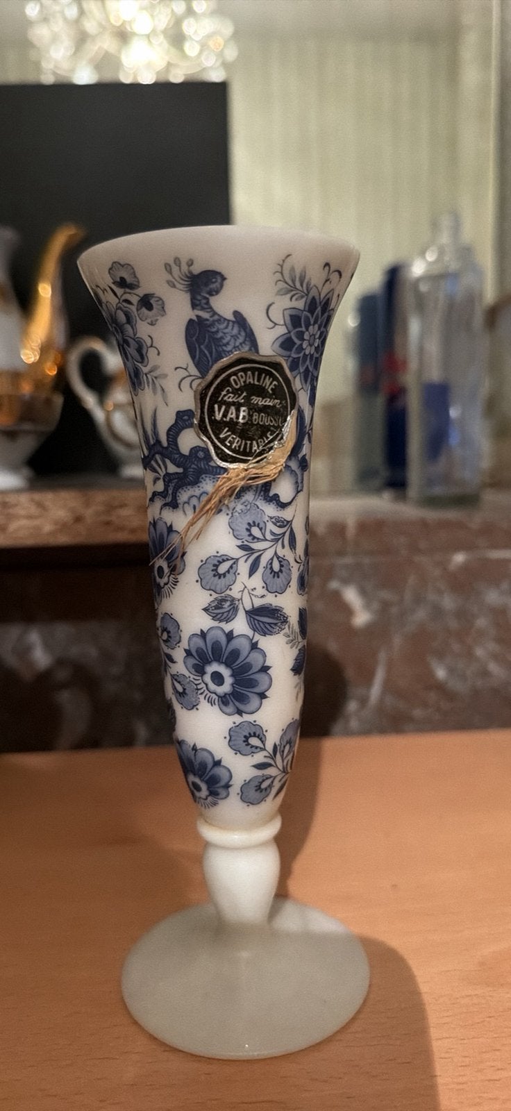 Petit vase opaline, Enlèvement, Comme neuf