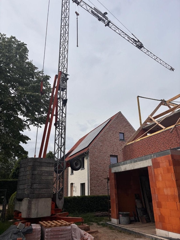 Bouwkraan, Ophalen, Hijswerktuig