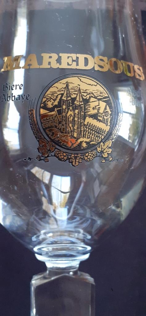 Verre Maredsous, Ophalen of Verzenden, Zo goed als nieuw, Glas of Glazen, Overige merken