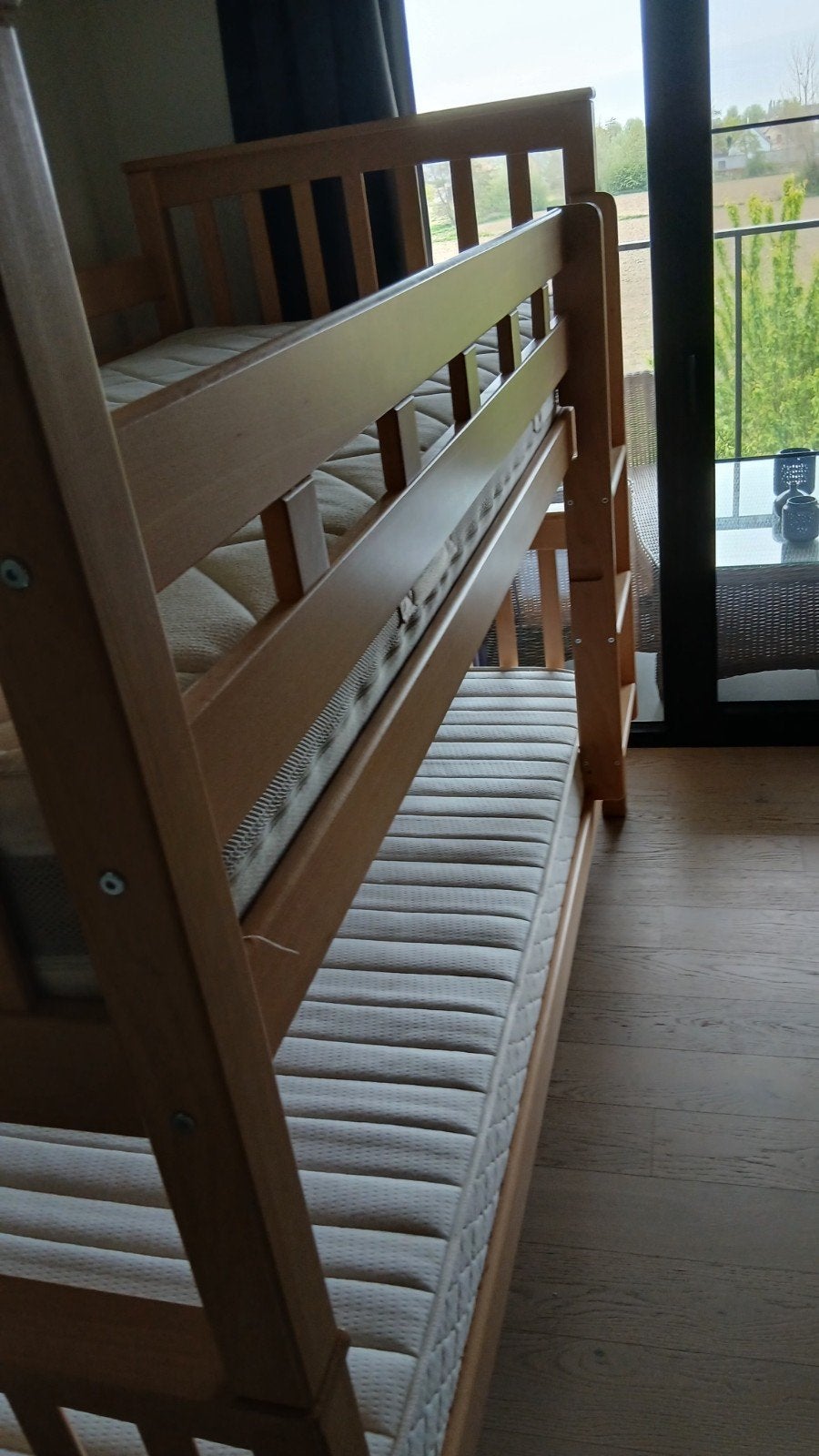 stapelbed, Ophalen, Stapelbed
