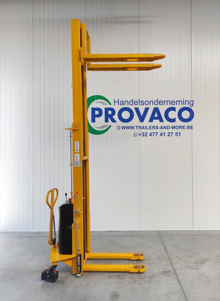Semi elektrische stapelaar 310cm hefhoogte/nieuwstaat, Enlèvement, Électrique, Empileur