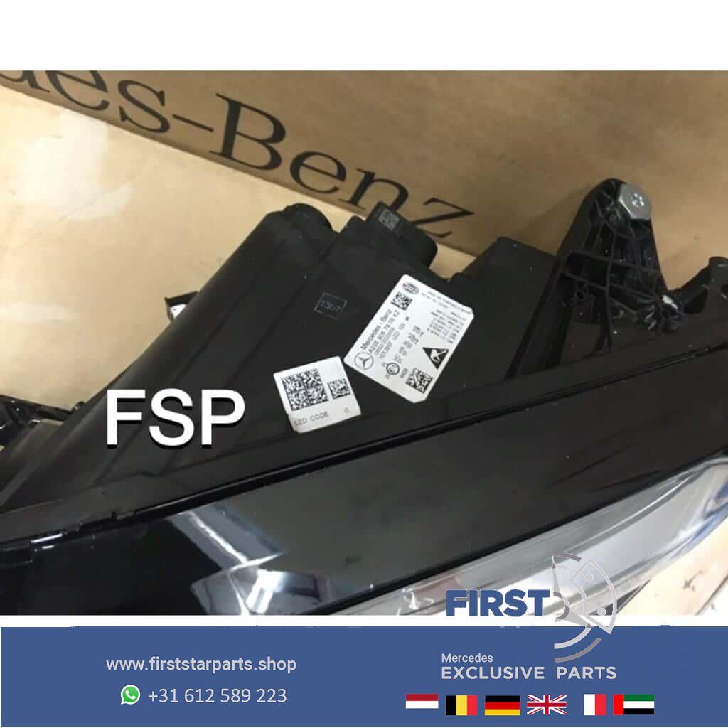 W205 Facelift LED High Performance koplamp links Mercedes C, Utilisé, -, -, Enlèvement ou Envoi