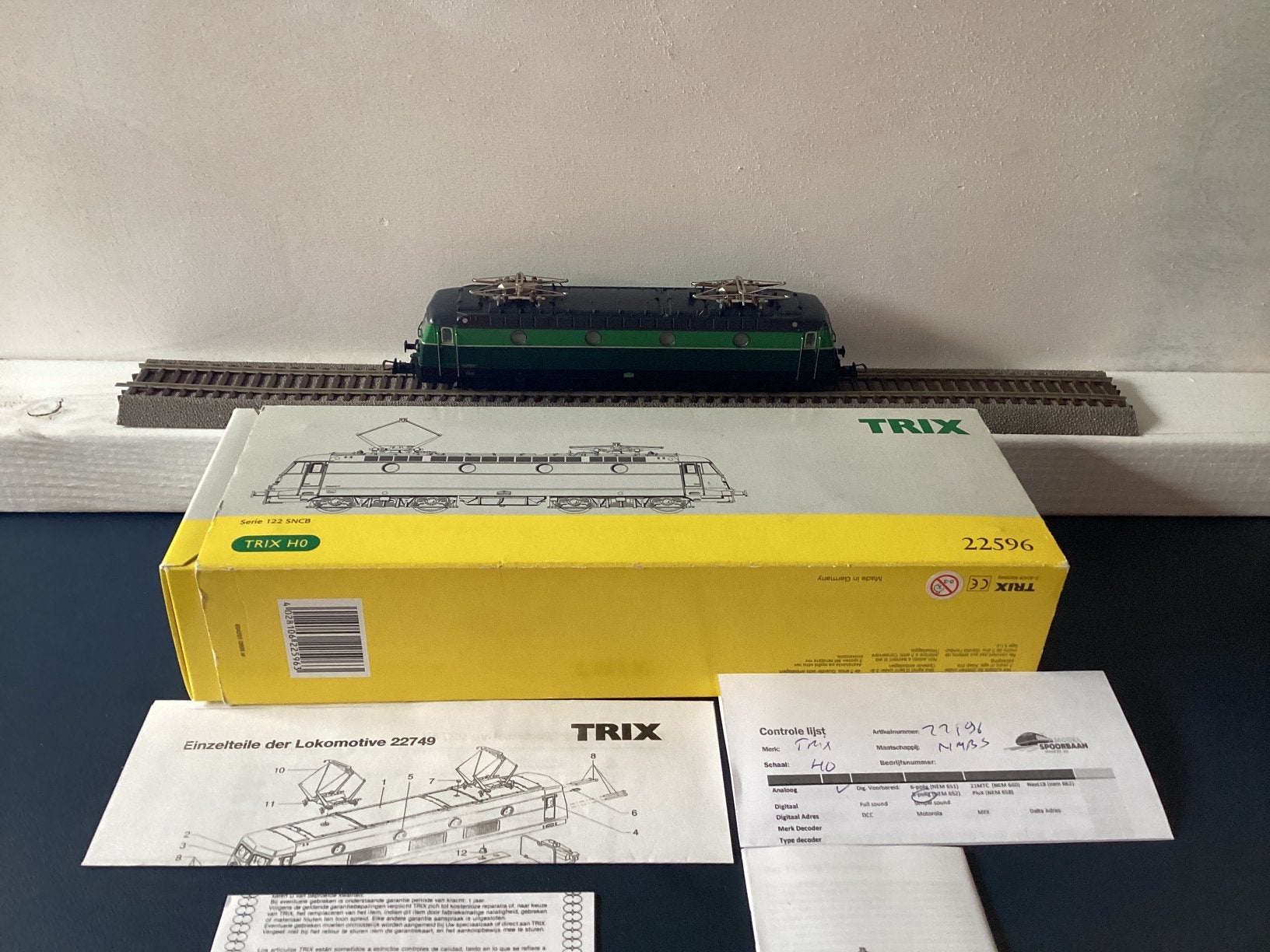 Trix 2596 série e-LOK 12 MBBS, Enlèvement ou Envoi, Comme neuf, Trix