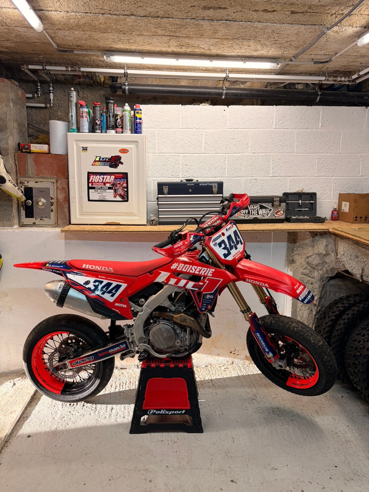 Honda crf 450, Ophalen, Zo goed als nieuw