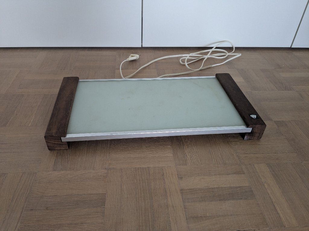 vintage elektrische warmhoudplaat ACEC, Ophalen of Verzenden