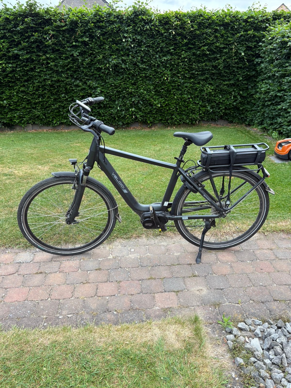 Veloci Ebike middenmotor heren, Fietsen en Brommers, Elektrische fietsen, Gebruikt, Overige merken, Ophalen