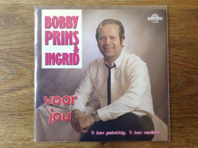 single bobby prins & ingrid, En néerlandais, Enlèvement ou Envoi, 7 pouces, Housse de protection extérieure
