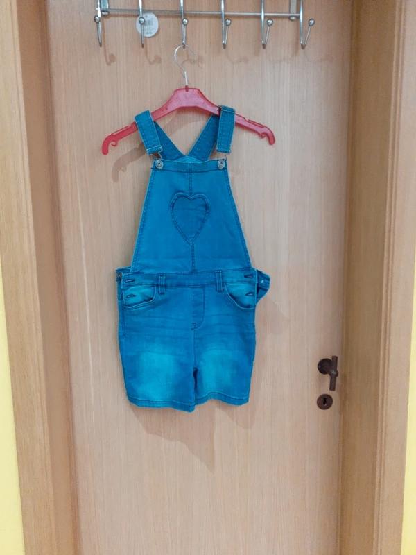 Combishort jeans taille 12 ans TQF collection, Robe ou Jupe, Enlèvement ou Envoi, H&M, TQF Collection, Utilisé