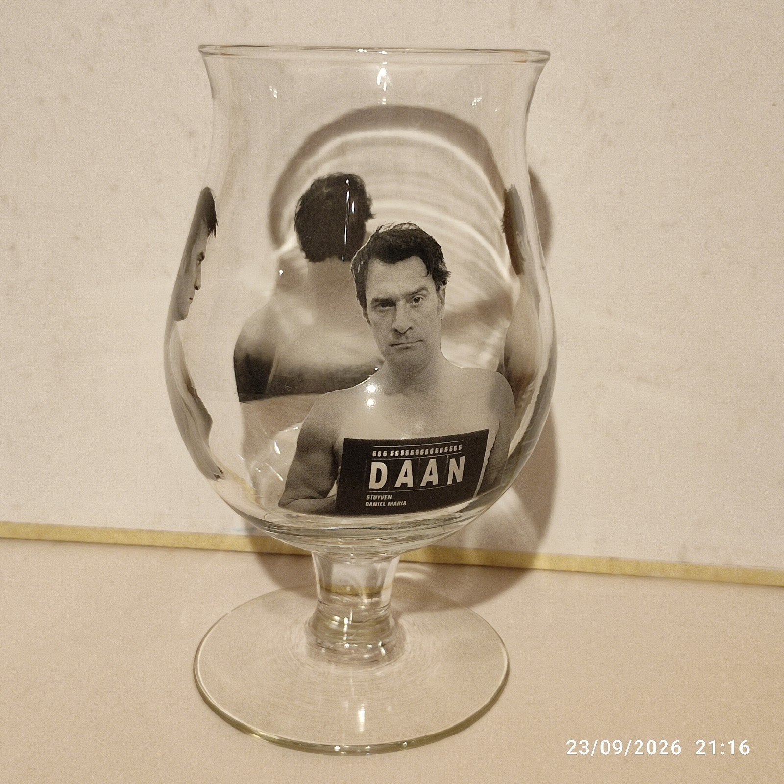 Verre DUVEL DAAN ., Enlèvement ou Envoi, Comme neuf, Verre ou Verres, Duvel