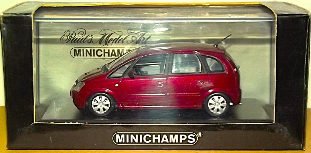 Opel Meriva 2003 - Echelle 1:43, Hobby en Vrije tijd, Modelauto's | 1:43, Ophalen of Verzenden, Zo goed als nieuw, Auto, MiniChamps
