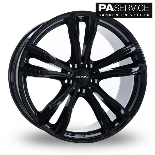 Nw 21 inch Gloss Black MAK BMW X5 G05 X6 G06 velgen, Neuf, -, 21 pouces, -