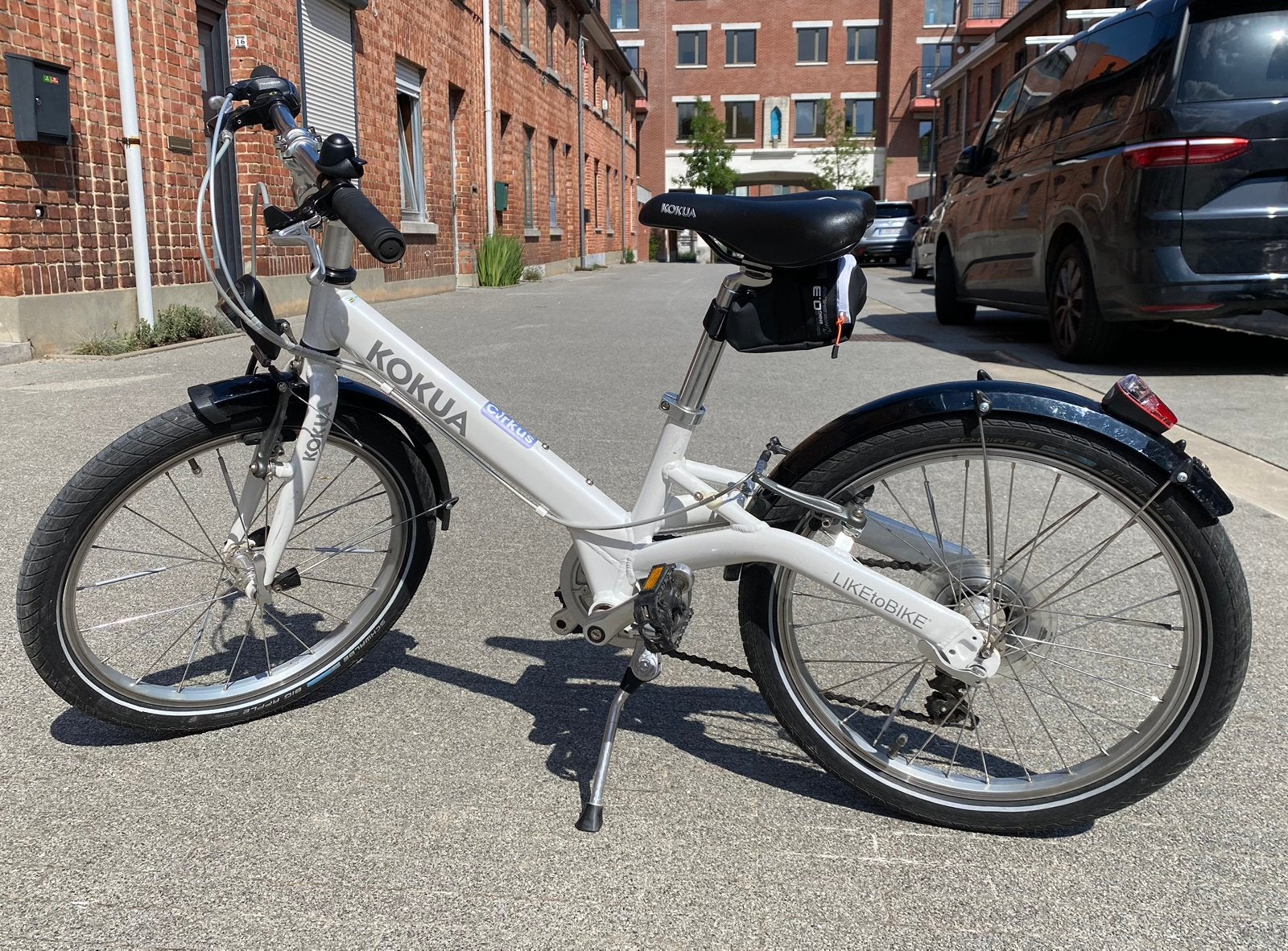 Kokua like to bike 20 inch parelmoer, Ophalen, Gebruikt, 20 inch of meer