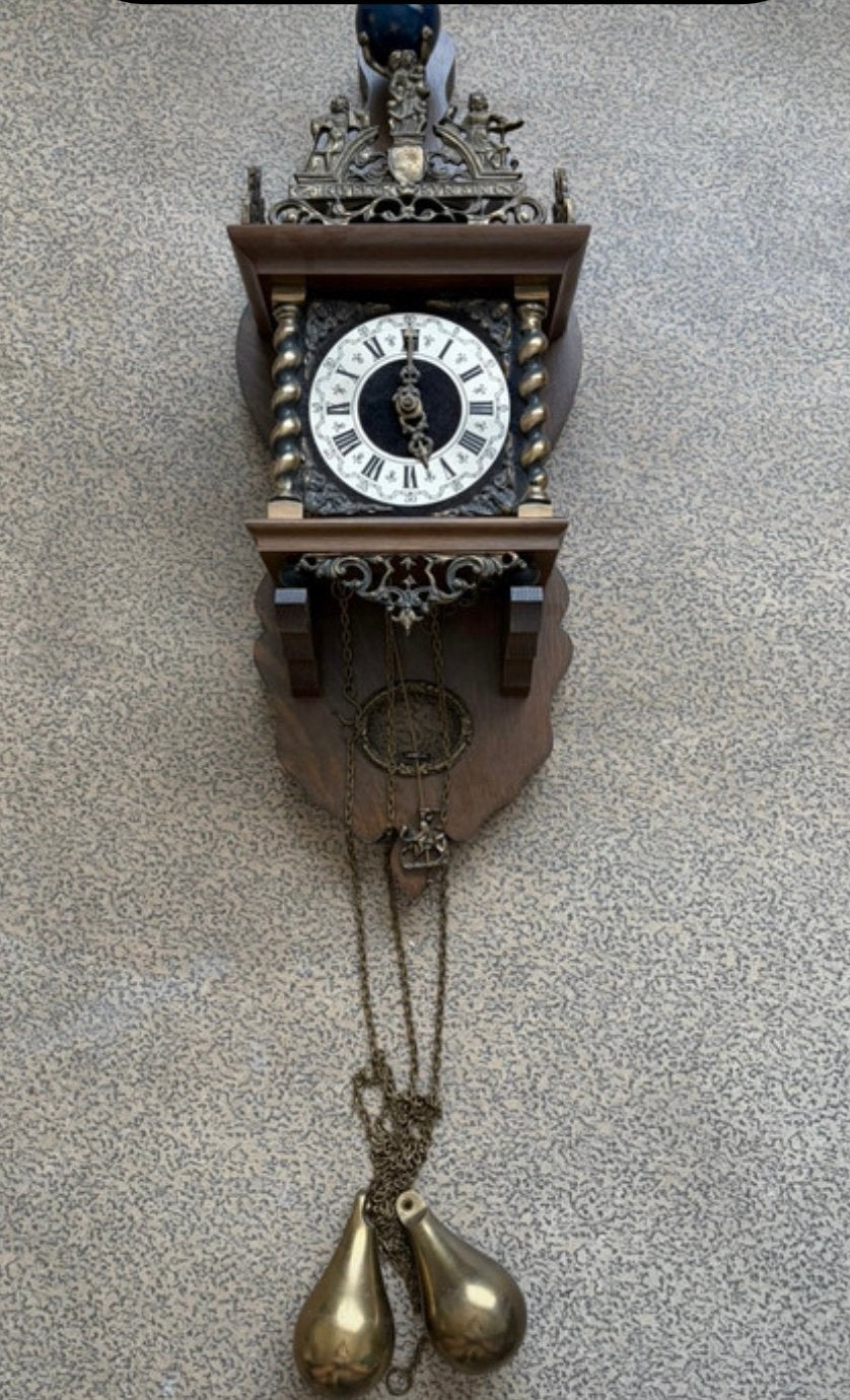 Zaanse hangklok, Antiek en Kunst, Ophalen of Verzenden