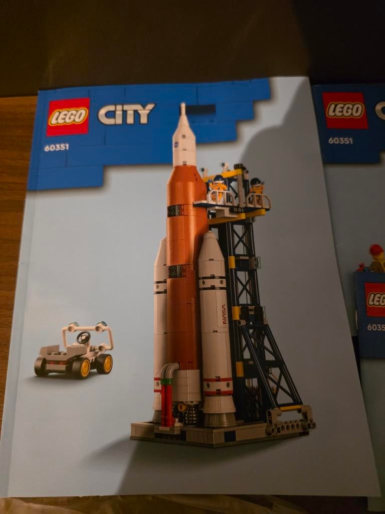 60351 – LEGO City Raketlanceercentrum, Ophalen of Verzenden, Zo goed als nieuw, Complete set, Lego