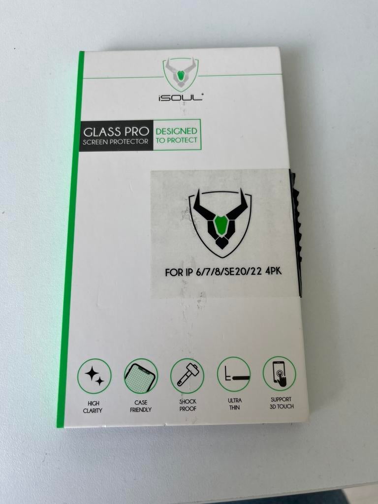 Gratis screenprotector iPhone 6/7/8/SE20/22, Ophalen of Verzenden, Zo goed als nieuw, IPhone 6, Screenprotector