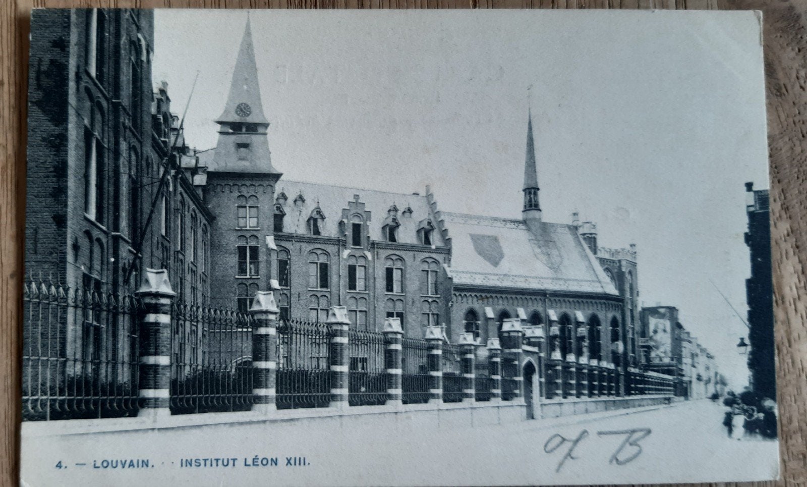 Leuven LOUVAIN INSTITUUT LEON XIII 1905, Verzamelen, Ophalen of Verzenden