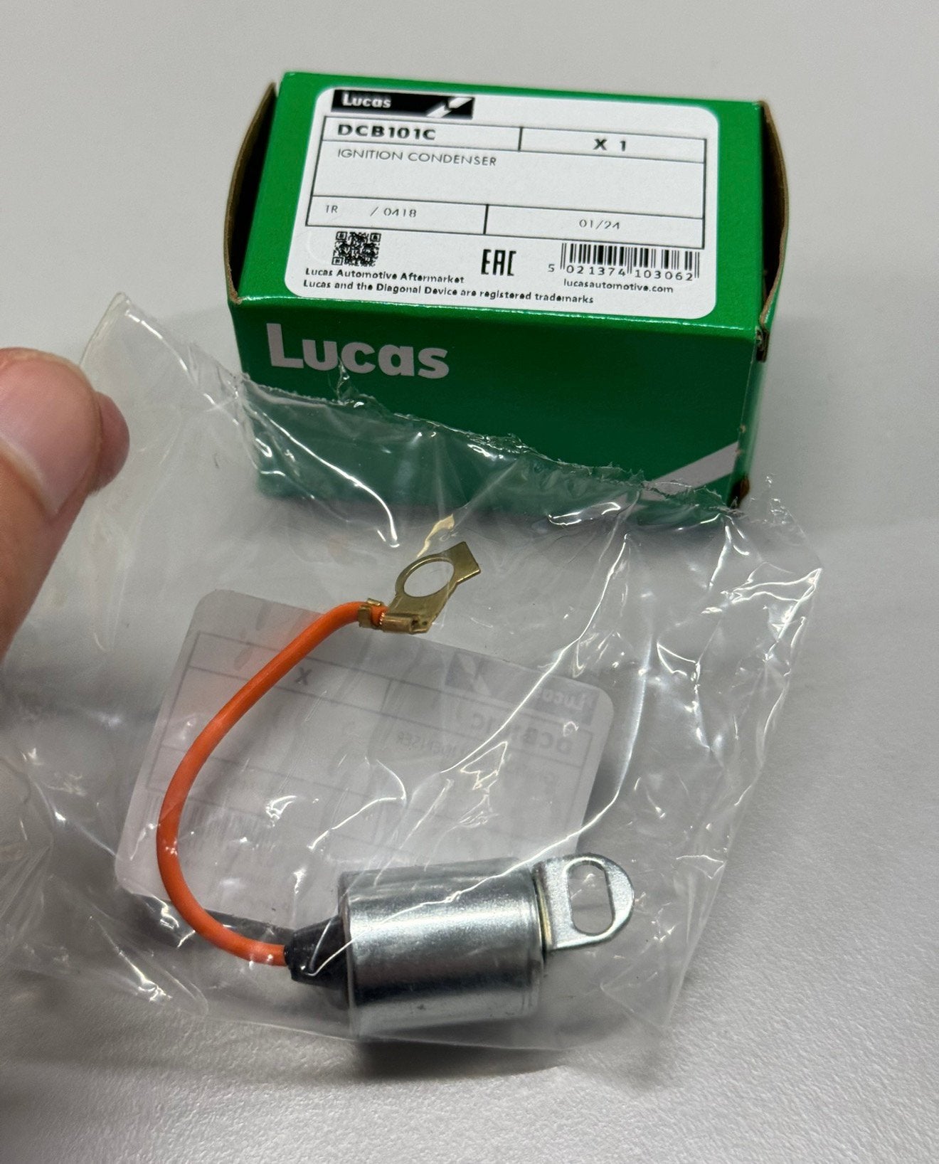 Distributeurs Lucas Condenser 25D 1959-1974 Classic Mini, Hobby & Loisirs créatifs, Composants électroniques, Neuf, Enlèvement ou Envoi