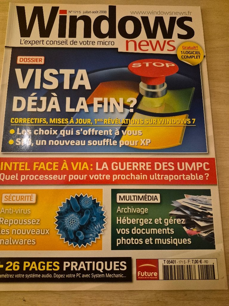 magazine français Windows News n171S, Collections, Revues, Journaux & Coupures, Enlèvement ou Envoi, 1980 à nos jours, Journal ou Magazine