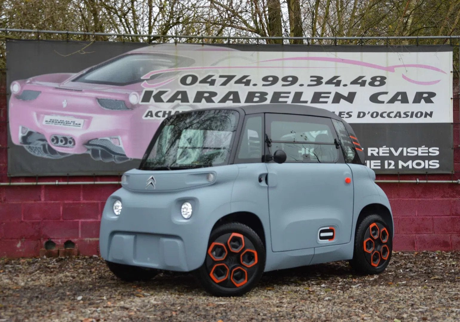 Citroën Ami POP 100% ELEC PRISE 220V SANS PERMIS NEUF 1.714, Autos, Citroën, Cuir, Achat, Intérieur cuir, Entreprise