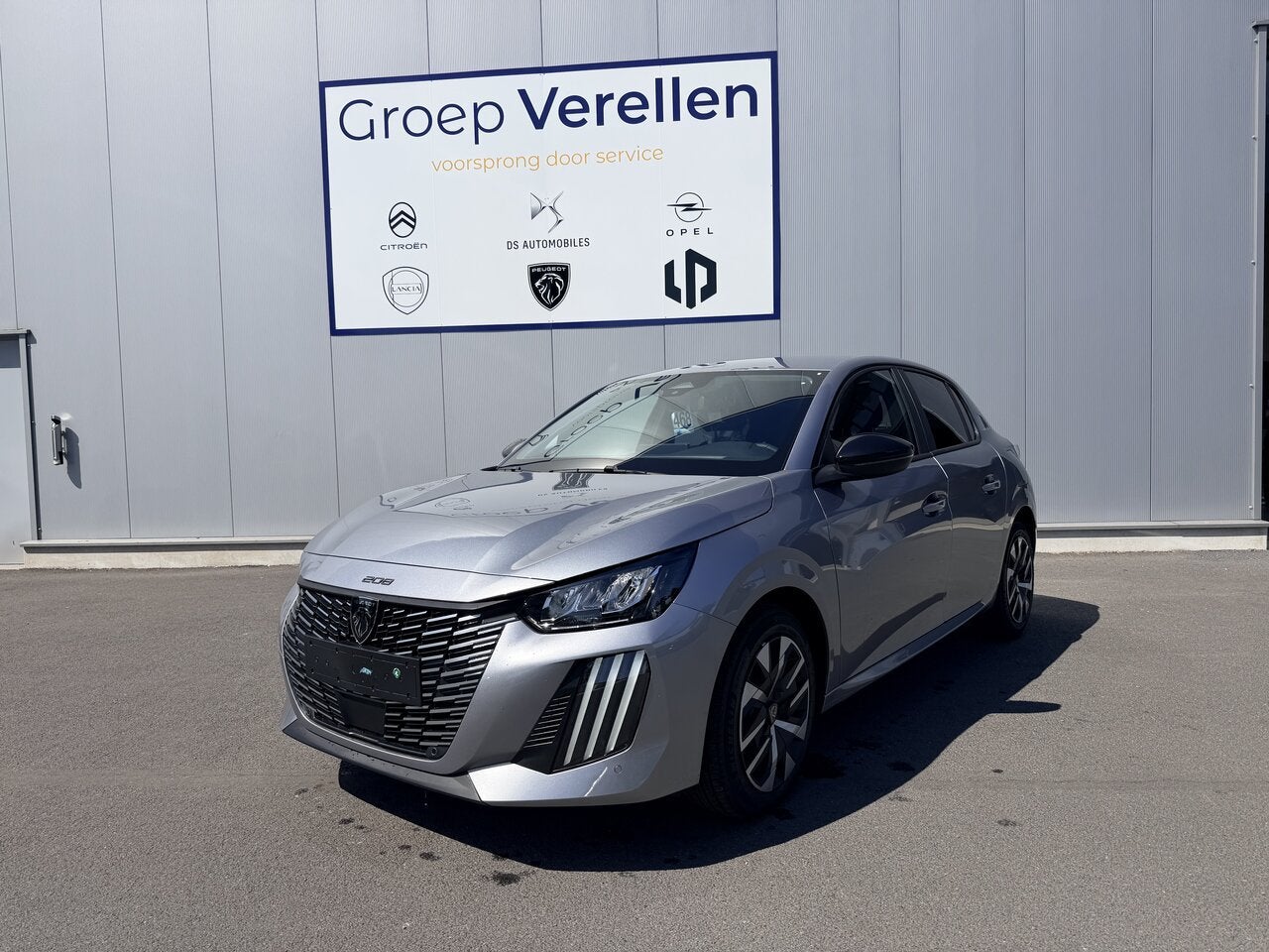 Peugeot 208 Business Benzine *0KM* NAVIGATIE - CAMERA - SEN, Autos, Peugeot, 0 kg, Argent ou Gris, Achat, Entreprise