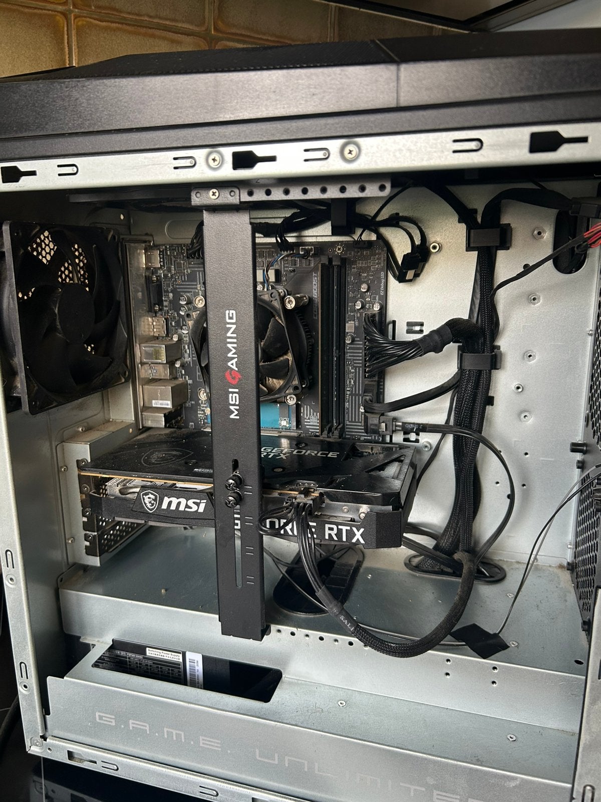 MSI PC 3060ti, Computers en Software, Ophalen, Gebruikt, Gaming, SSD