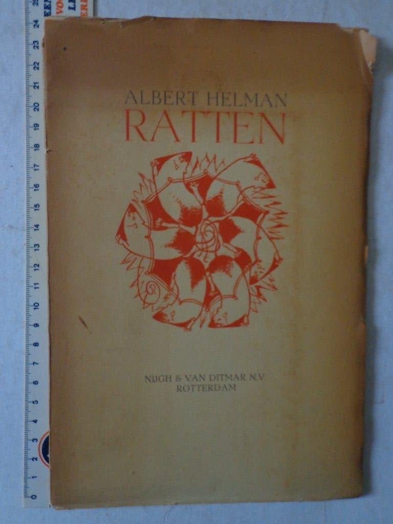 Albert Helman "Ratten" illustraties Jozef Cantré 1936, Boeken, Kunst en Cultuur | Beeldend, Gelezen, Overige onderwerpen, Ophalen of Verzenden
