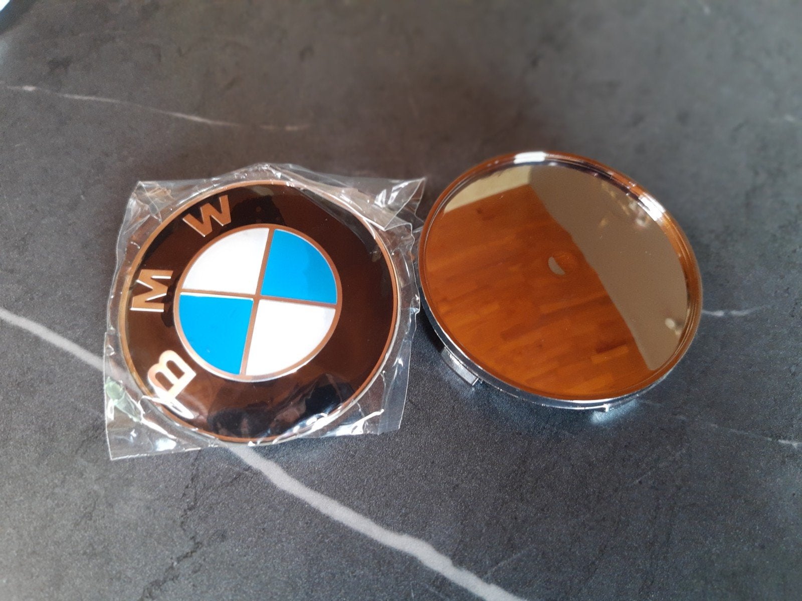 3 centres de roues BMW 65 mm, Enlèvement ou Envoi
