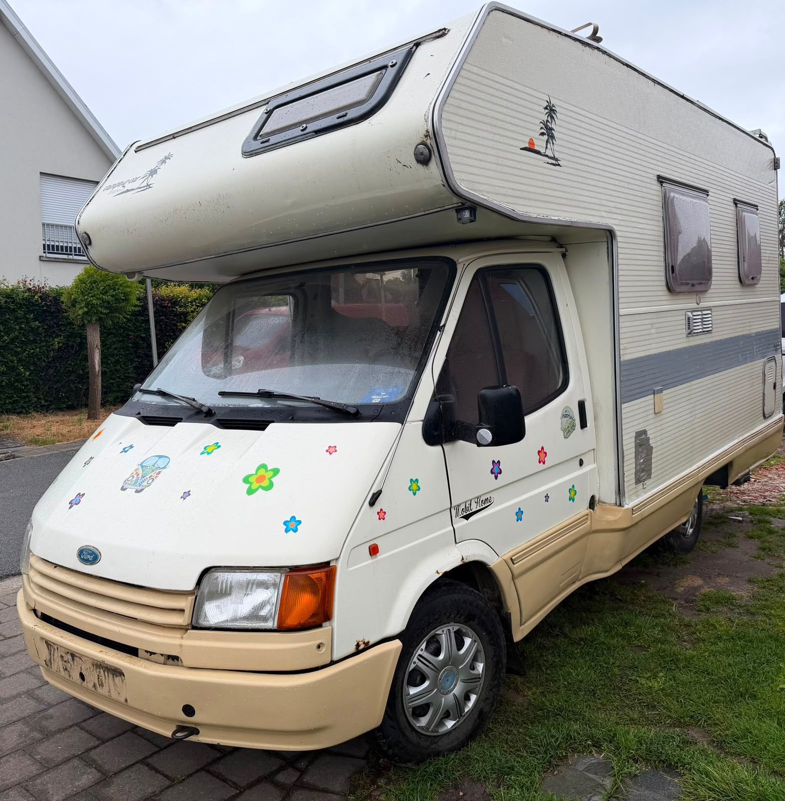 Ford Camper 2.5 diesel, Caravans en Kamperen, Mobilhomes, Diesel, Particulier, Ford