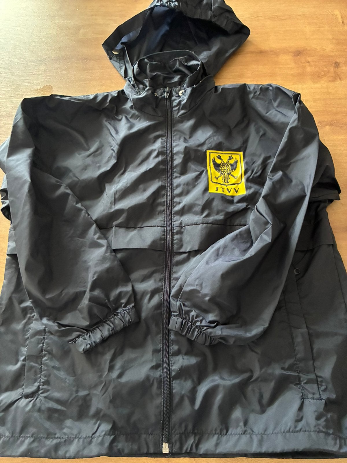 Regenjas Stvv, Caravans en Kamperen, Regenkleding, Ophalen, Zo goed als nieuw, Regenjas