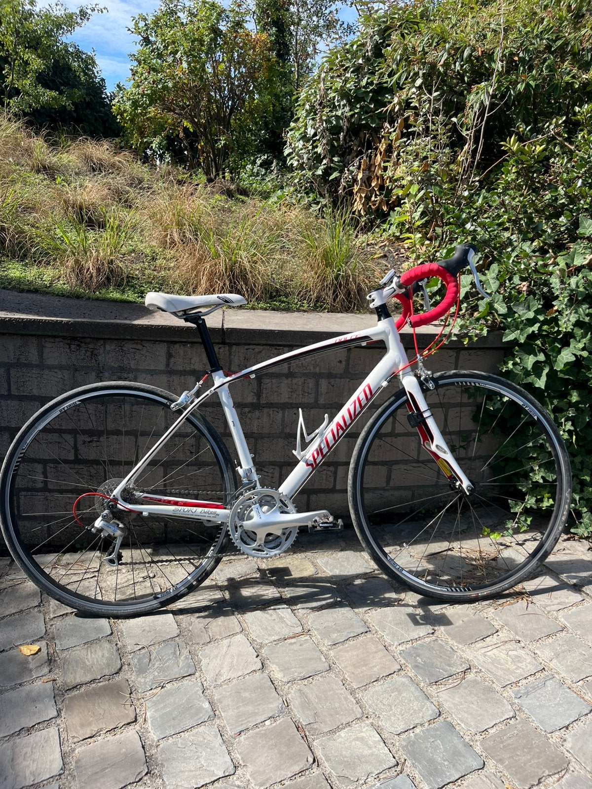 Specialized Dolce Sport Triple - Shimano Sora - Wit - 2012, Vélos & Vélomoteurs, Vélos | Vélos de course, Autres marques, Frein sur jante
