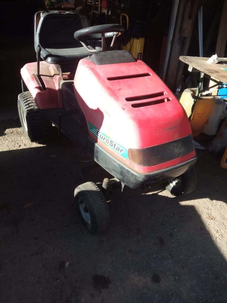 Tracteur tondeuse, Ophalen, Gebruikt