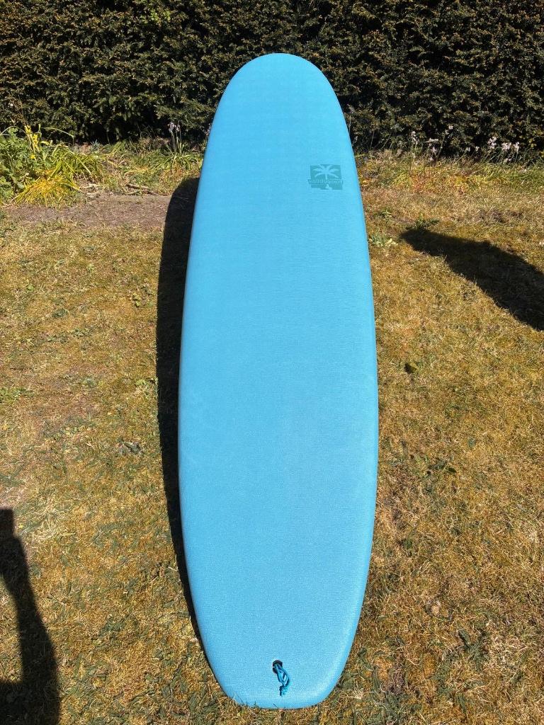 Softdog Semi Soft 8’0 “Logdog” - surfplank, Sports nautiques & Bateaux, Planche à voile sur vague, Enlèvement, Comme neuf, Longboard