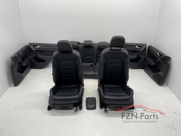 VW Golf 7 5G Interieur Compleet Leer blauwstiksel, Ophalen of Verzenden, Gebruikt