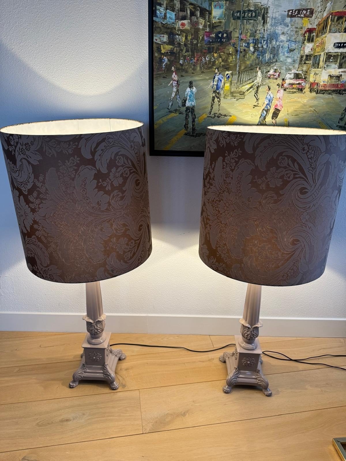 schitterende Eric Kuster lampen set, Huis en Inrichting, Ophalen, Minder dan 50 cm, Klassiek, Zo goed als nieuw