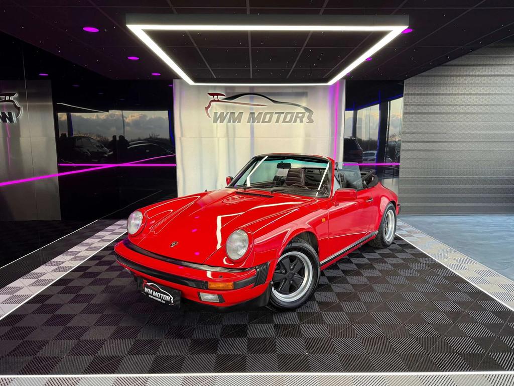 Porsche 911 (bj 1984), Auto's, Oldtimers, 230 pk, Leder, Porsche, Rood
