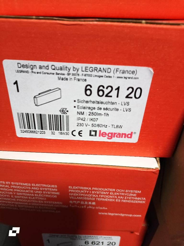 Bloc éclairage de secours, Enlèvement ou Envoi, Neuf, Moins de 50 watts, Lampe avec luminaire