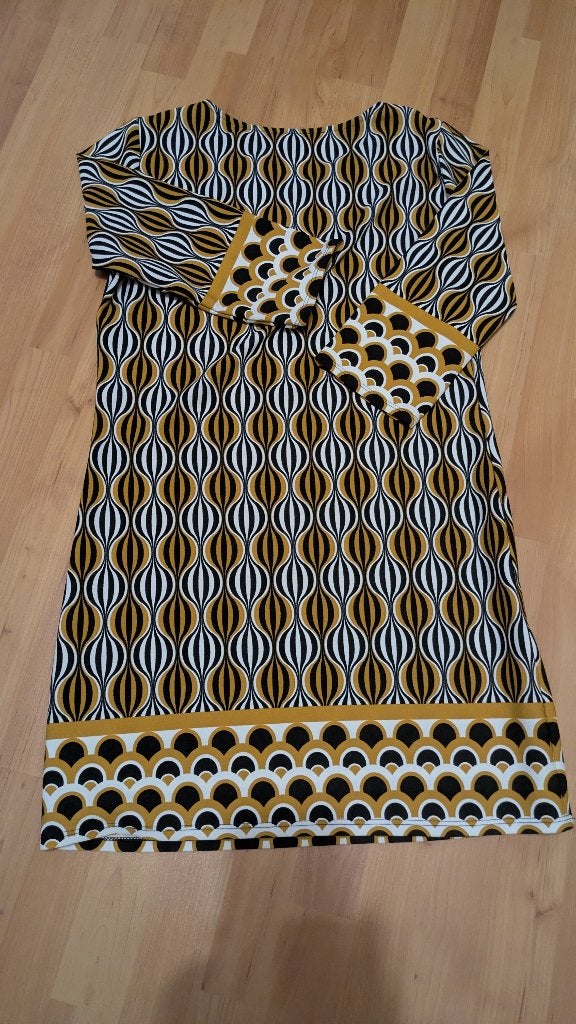 Jurk retro, Kleding | Dames, Jurken, ANDERE, Verzenden, Zo goed als nieuw, Maat 36 (S)