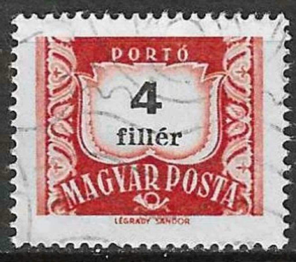 Hongarije 1958/1969 - Yvert 216ATX - Taxzegel (ST), Verzenden, Gestempeld