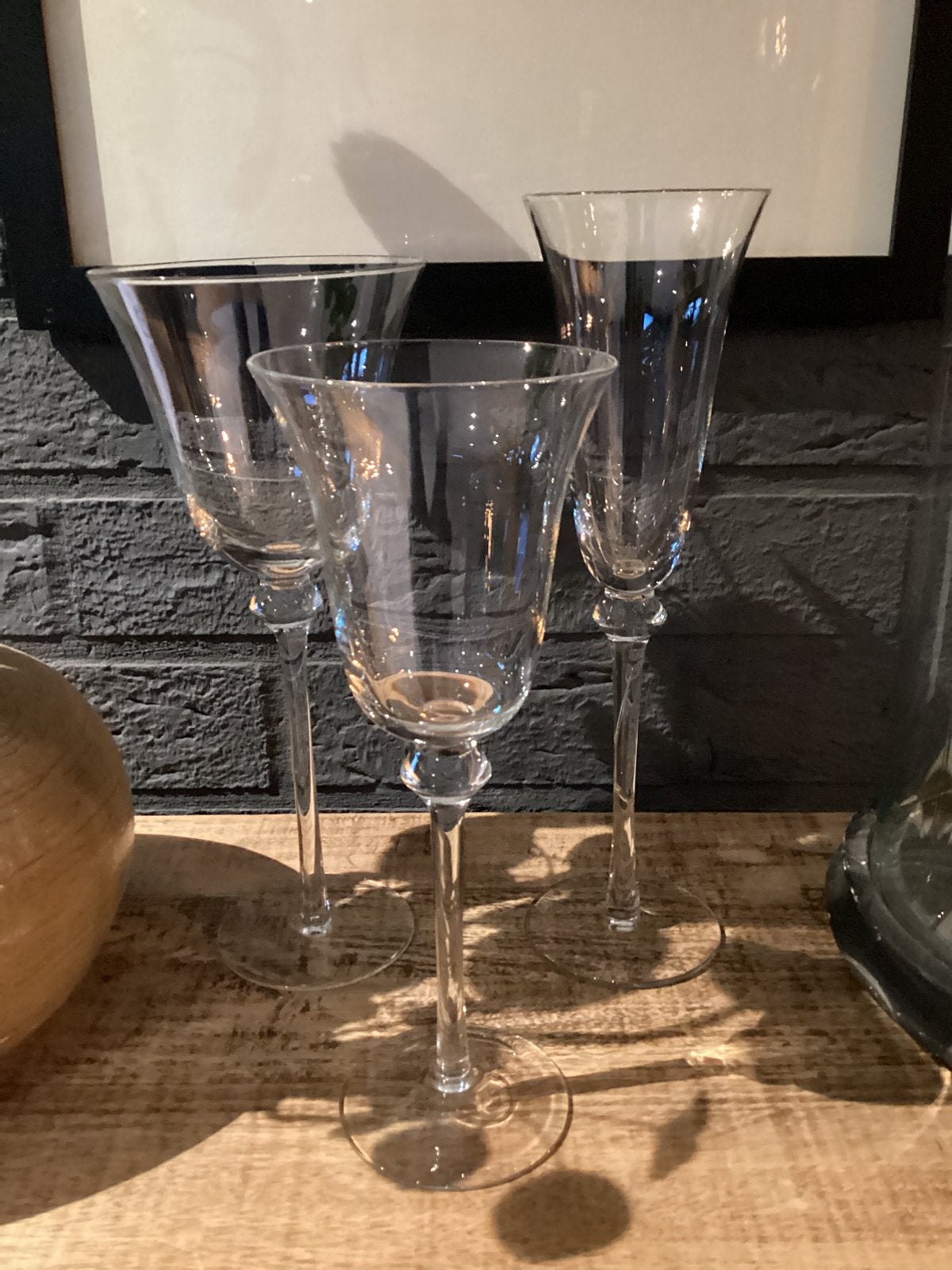Verrerie en cristal - 3x10 pièces, Enlèvement, Comme neuf