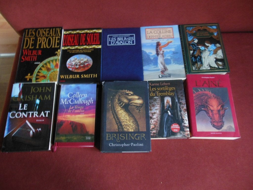 lot de 19  livres, Livres, Romans, Enlèvement, Utilisé, Europe autre, Divers auteurs